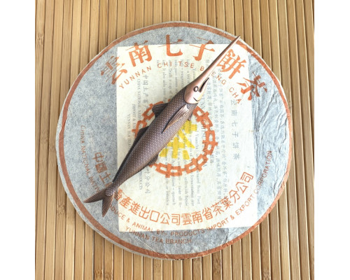 Шу пуер Yunnan Zi TSE Cake 2005 рік млинець 357 г