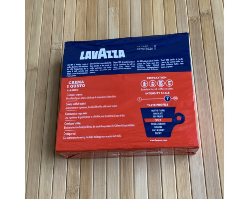 Кава Lavazza Crema e Gusto Classico 2*250 г мелена Promopack оригінал