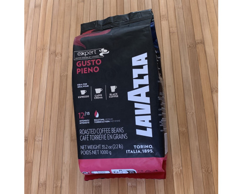 Кава Lavazza Expert Gusto Pieno в зернах оригінал - 1 кг
