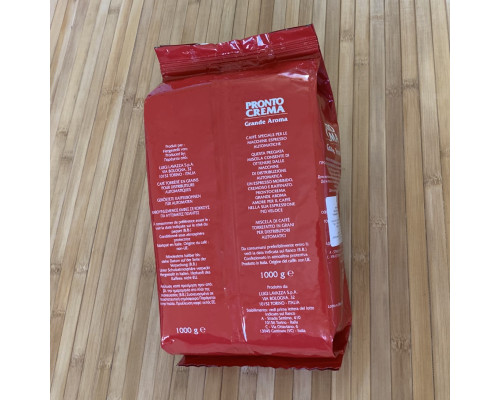 Кава Lavazza Pronto Crema Grande Aroma в зернах - оригінал 1 кг