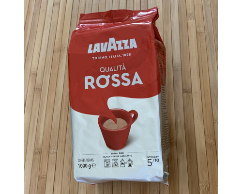 Кава Lavazza Qualita Rossa оригінал у зернах 1 кг