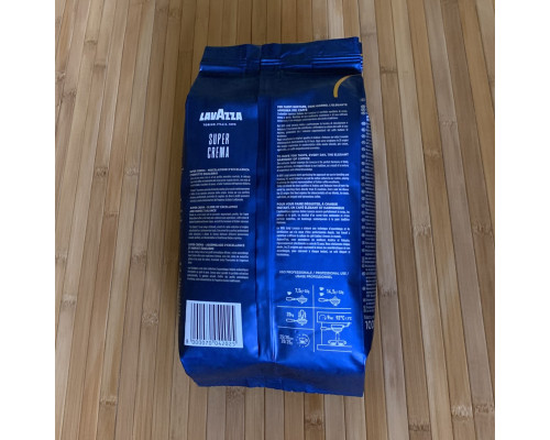 Кава Lavazza Super Crema в зернах - оригінал 1 кг