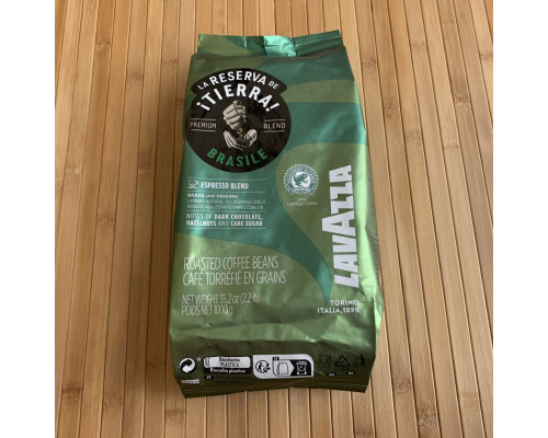 Кава Lavazza Tierra Brasile в зернах Espresso Blend - оригінал 1 кг