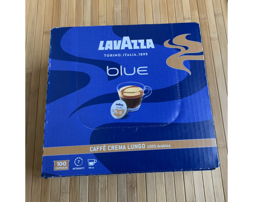 Кава в капсулах Lavazza Blue Espresso Caffe Crema Lungo - 100 шт оригінал