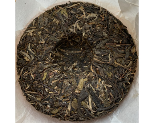 Шен пуер Man Zhuan Pu Er Cha 2021 млинець 100 г