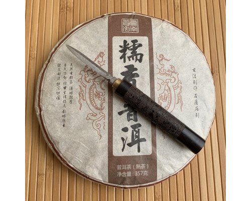 Восковий шу пуер Waxy Pu'er з нотами рису 357 г