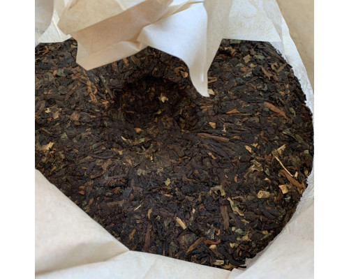 Восковий шу пуер Waxy Pu'er з нотами рису 357 г